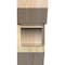 Ekena Millwork Imperial Slat Rough Sawn Bracket w/ Offset Brace, Douglas Fir, 8"W x 18"D x 18"H BKT0806X18X18IMP06RDF - alternate 4